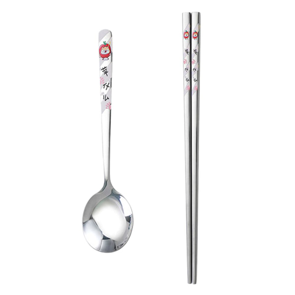 Mat Ätpinnar Sked Set Dessertskedar ÄPPLE ÄPPLE Apple