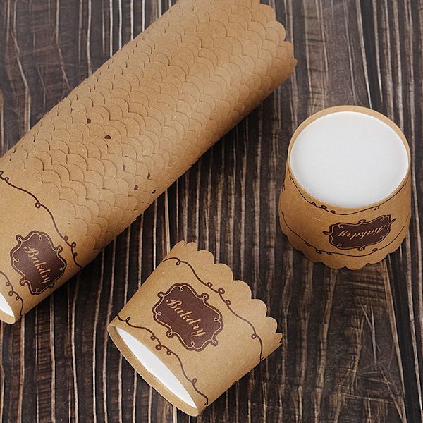 50 stk Cupcake Paper Cups Cupcake Wrappers 7X5CM01 01 7x5cm01