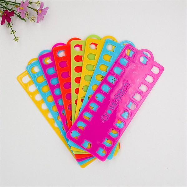 Plast trådbrett broderi tanntråd Organizer 10 STK 10pcs