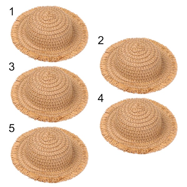 Halmhatt Tillbehör docka hatt 4 4 4