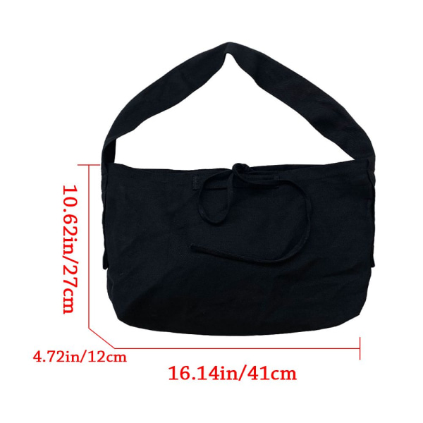 Olkalaukku Crossbody Bag MUSTA black