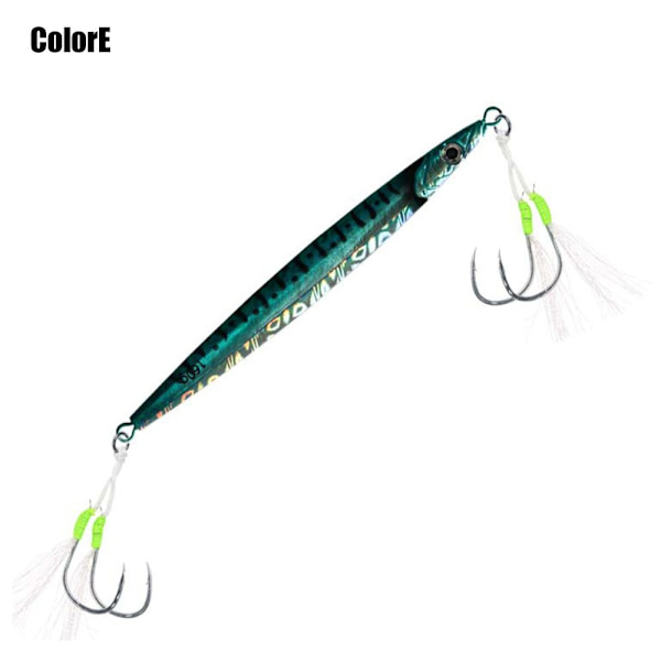 Metallinen kalastusuistin koukulla Jig Bait COLORE COLORE ColorE