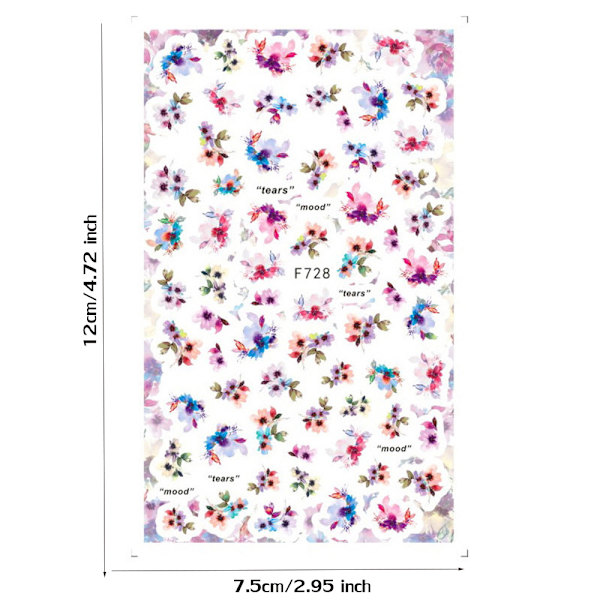 Kynsitarrat Slider Wrap -tarrat F731 F731