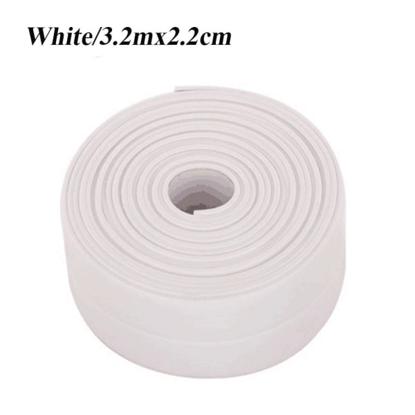 Fugebånd Køkkenhjørne Vandtæt HVID 3.2MX2.2CM white 3.2mx2.2cm