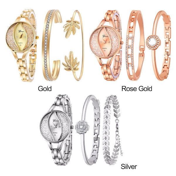 Watch Quartz Armbandsur SILVER Silver