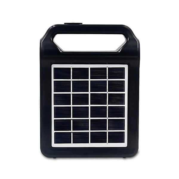 Power Station Solpanel Generator Kit Solar ficklampa