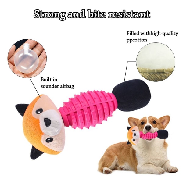 Hundeleker Squeak Plush Toy 5 5 5