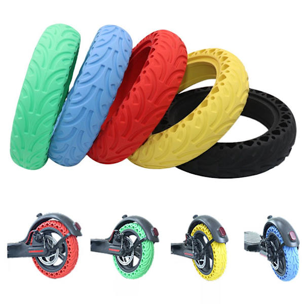 Solid gummidäck till Xiaomi Mijia M365 GUL yellow
