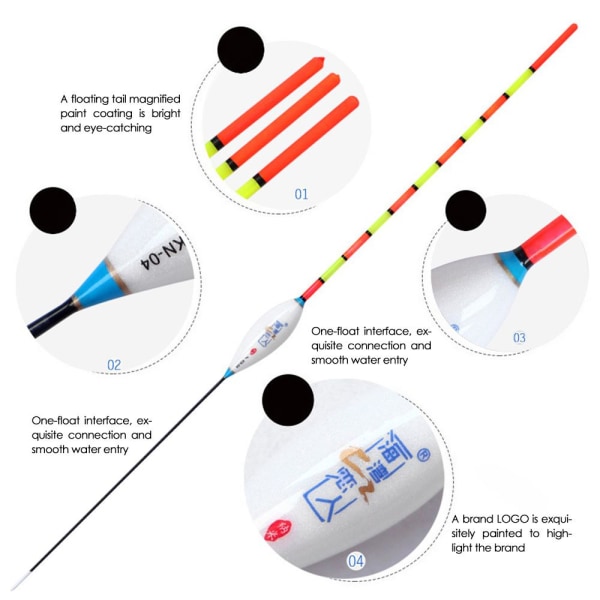 Rocky Fishing Lure Float Floats Bobbers 02 SET (1#+2#+3#) 02 02 set (1#+2#+3#)