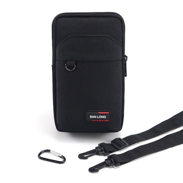 Vyötärölaukku Waist Fanny Pack MUSTA SINGLE LAYER SINGLE LAYER black Single Layer-Single Layer