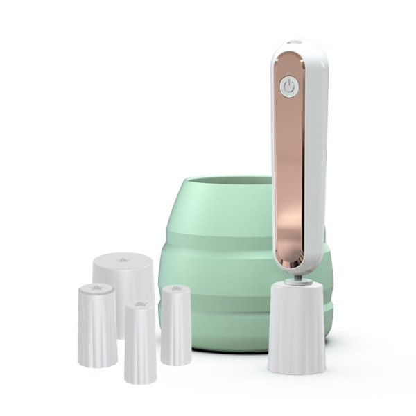 Electric Makeup Cleaner Brush Cleaner WHITE white