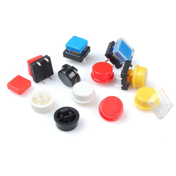 100 STK A24 Keycap Knap Switch Cap GUL 100 STK 100 STK Yellow 100PCS-100PCS