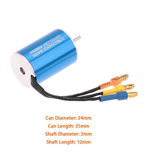 2435 KV4800 Børsteløs Motor 25A Børsteløs ESC 2435 4800kv+25A ESC