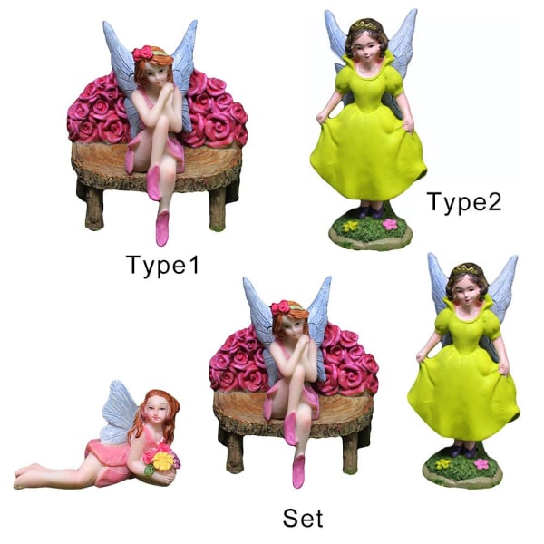 Fe-figurer i miniatyr Vackra vingar TYPE2 TYPE2 Type2