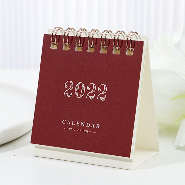 2022 Mini Desktop Calendar Scheduler 8 8