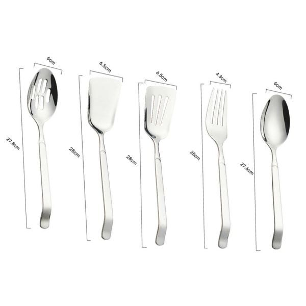 5 kpl ruokailuvälinesetti set SET multicolor