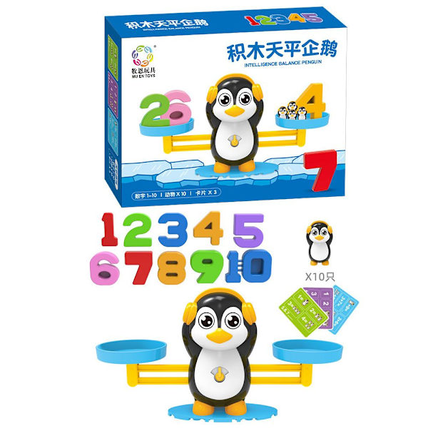 Balance Scale Toys Numerolautapeli 1 1 1