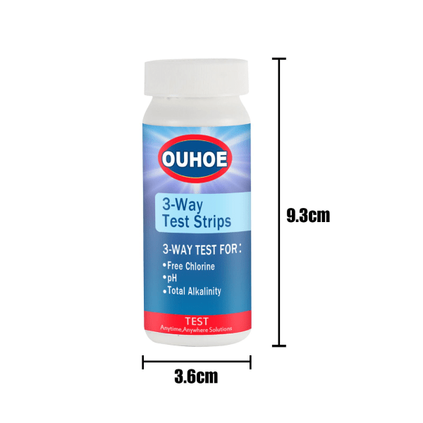 Akvariumtestremsor Fish Tank Test 3 I 1 50ST 3 I 1 50ST 3 in 1  50pcs