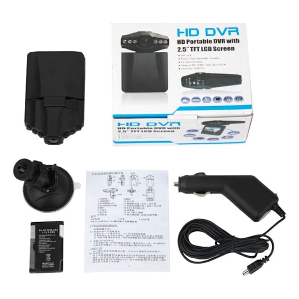 Bil DVR Kamera Dash Video Recorder