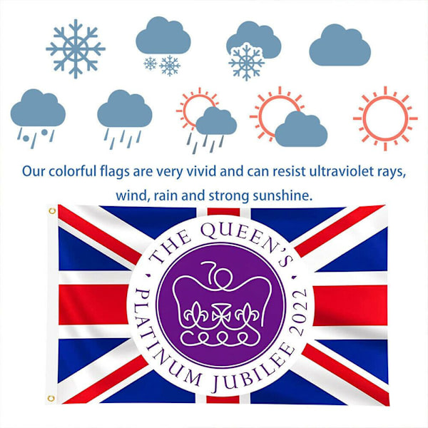 Queen Platinums II Flag 2022 Queen Banner C C C