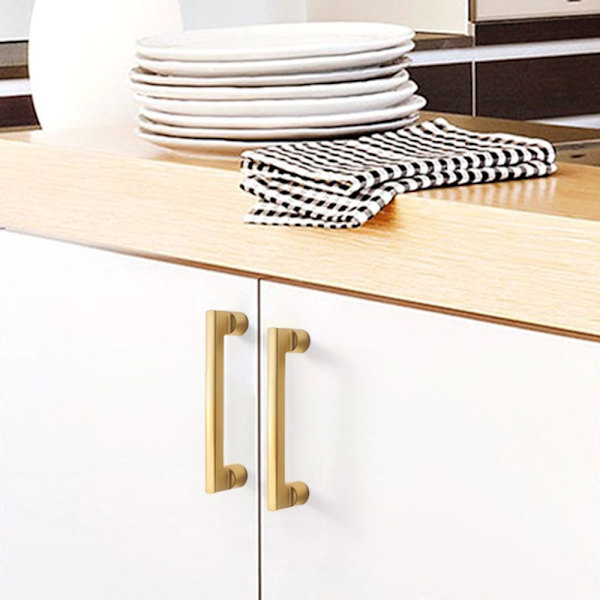 Dørgreb Skab Trækker GULD 96MM gold 96mm