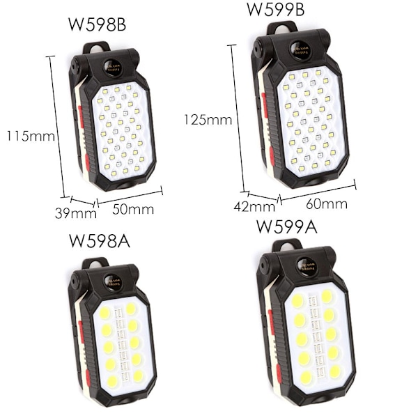 Arbejdslys USB-opladning W599B W599B W599B