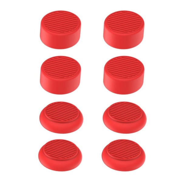 8st Analog Cap Joystick Tumgrepp RÖD red