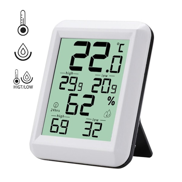 Digitalt termo-hygrometer Elektronisk termometer hygrometer