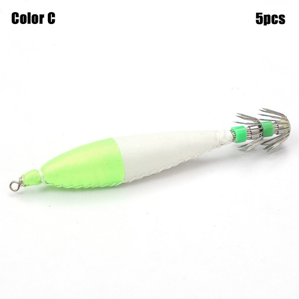 1/5 KPL Squid Hook Octopus Bait COLOR C COLOR C Color C