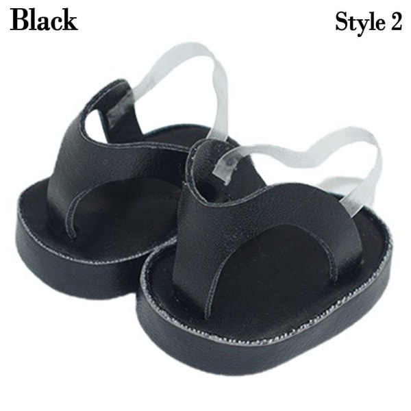 20 cm dukkesko Fritidssko SORT STYLE 2 STYLE 2 Black Style 2-Style 2