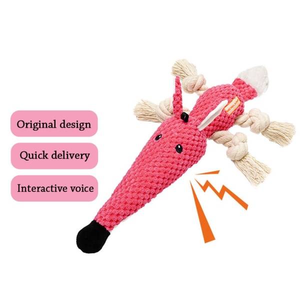 Pehmolelut Puppy Cotton Chew Long Nosed Mouse