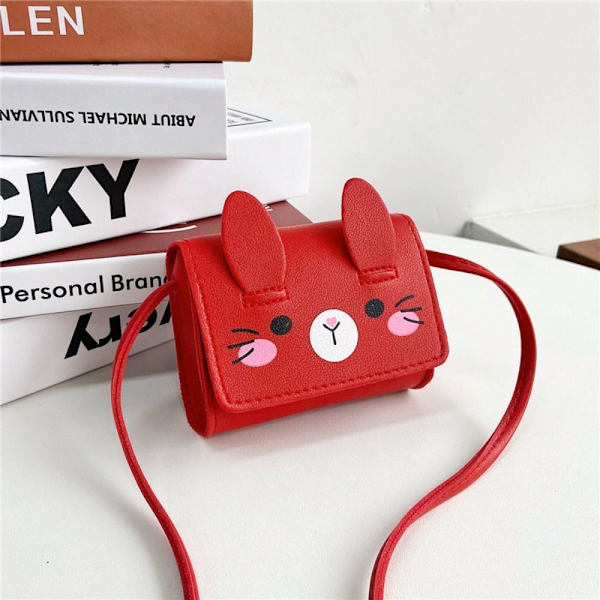 Børne skuldertaske Crossbody tasker Coin Purse håndtasker Red