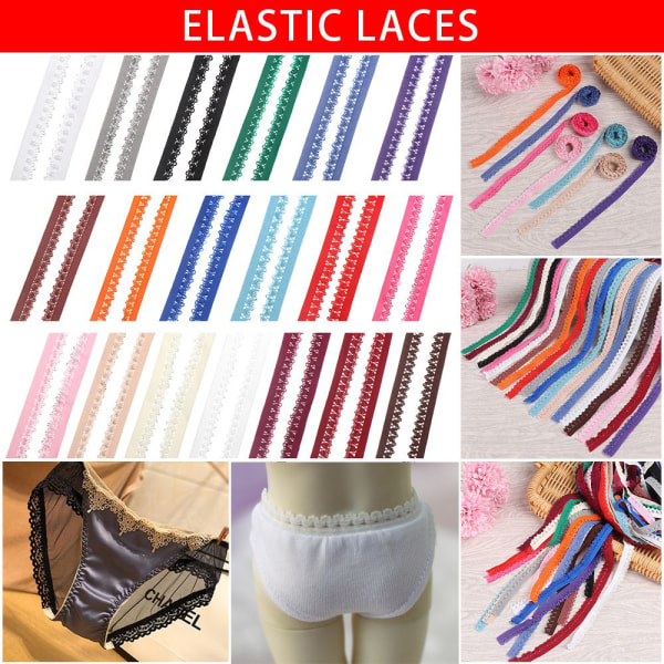 Stretch Elastic Lace Elastic Laces Reunukset 8
