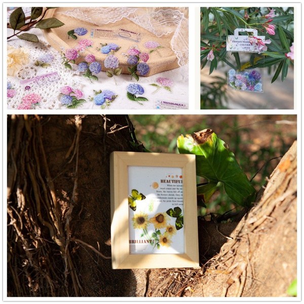 30 stk/pose Dagbok dekorasjonsklistremerker Scrapbooking 3 3 3