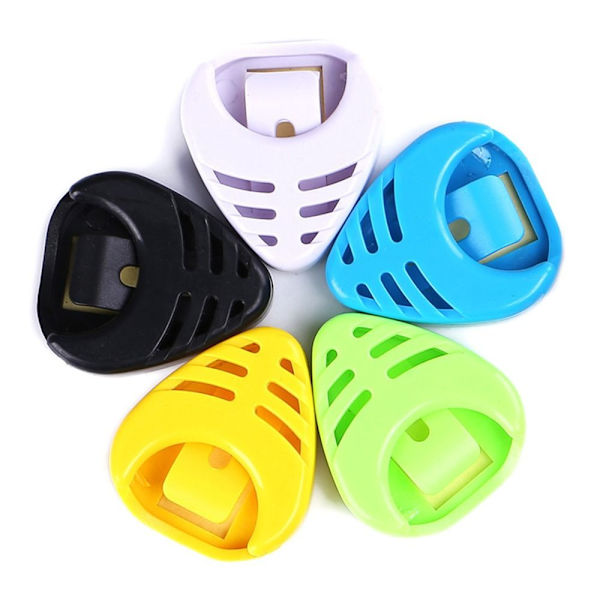 20st Guitar Pick-hållare Plast Stick-on Guitar Pick- case Random Color