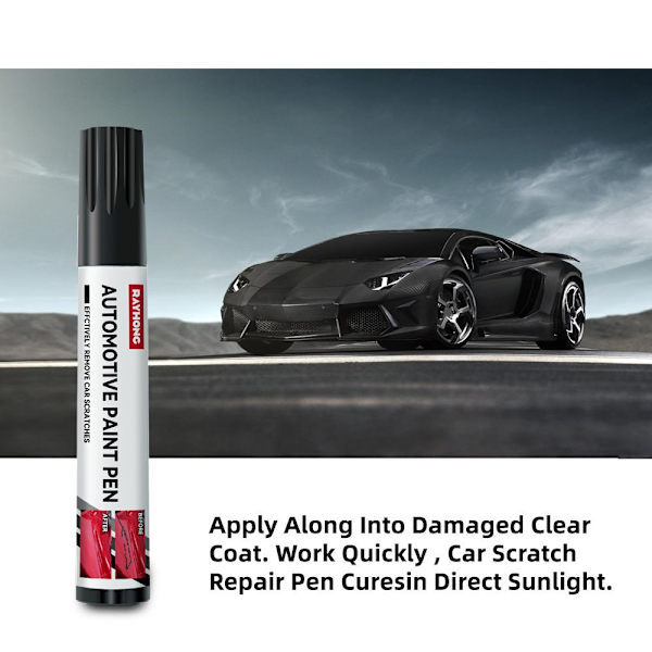 Bil Scratch Repair Pen Fix It Pro SORT black