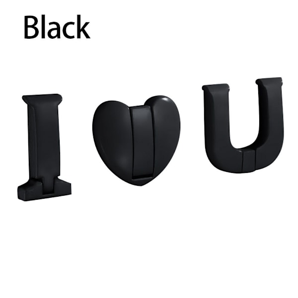 3 kpl / set kylpytakki oven ripustin MUSTA Black