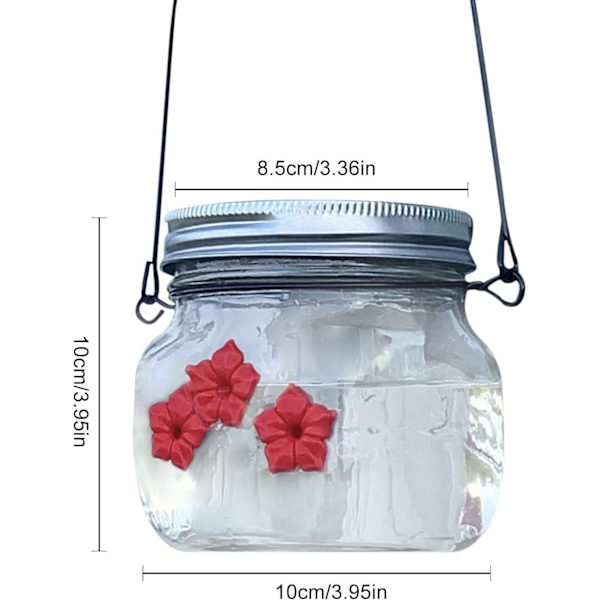 Hummingbird Feeder foderporte Mason Jar