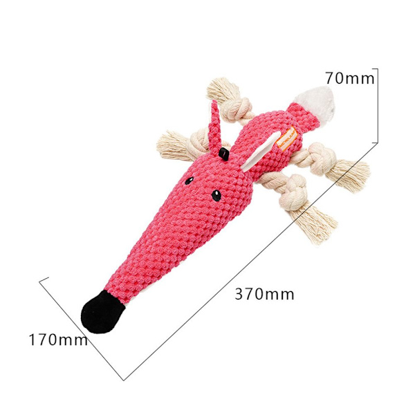 Pehmolelut Puppy Cotton Chew Long Nosed Mouse