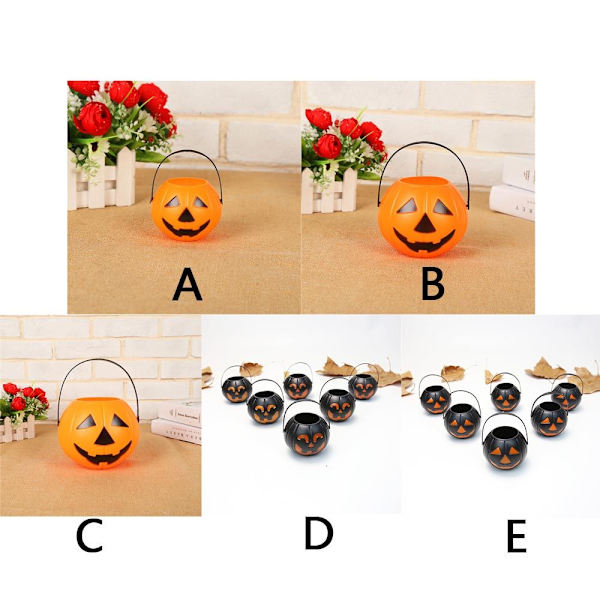 6st Pumpkin Hink Godis Snack Tote LC C LC