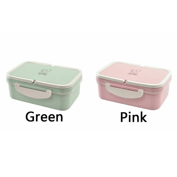 Bento Förvaringslåda Matbehållare ROSA Pink
