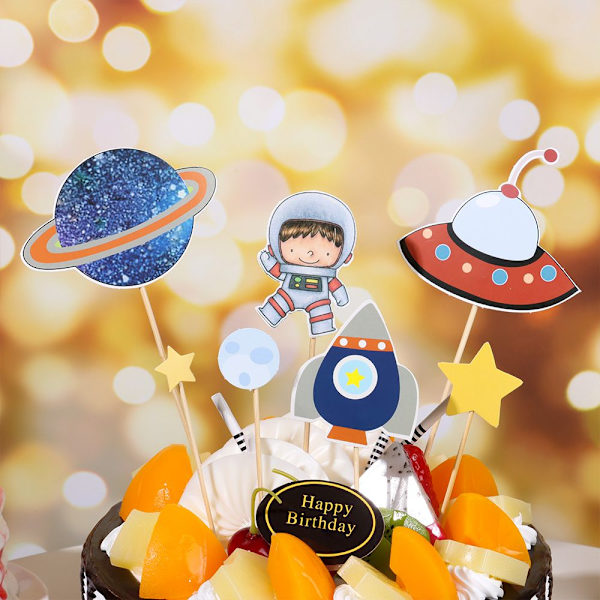 Cake Topper Cupcake koristelu 9 9 9