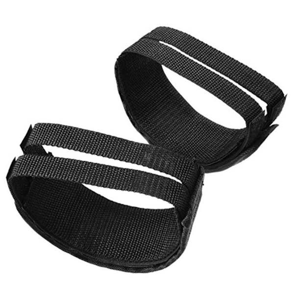 Cykelpedalremmar Tåklämma SVART Black
