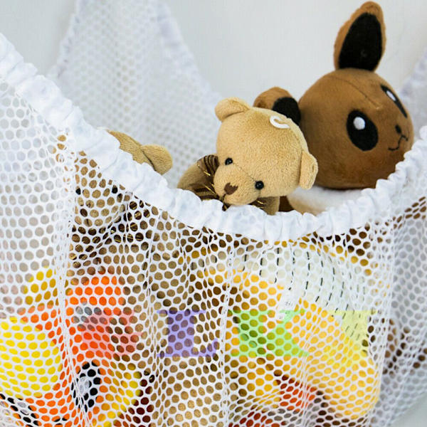Toy Hammock Mesh Nätväska SVART Black