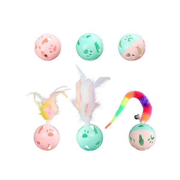 Pet Cat Teaser Lelut Self-Happy PINK 1 1 pink 1-1