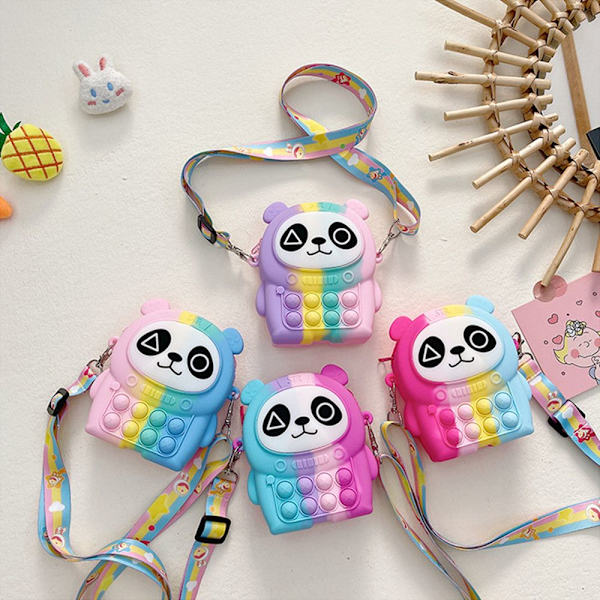Pop It Coin Purse Wallet 5 5 5