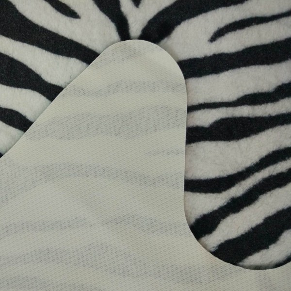Et ark tæppe Tæppe hjem ZEBRA MØNSTER ZEBRA MØNSTER zebra pattern