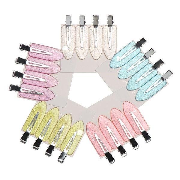 20PCS No Crease Hairpin Seamless Hair Clips Bang Clip