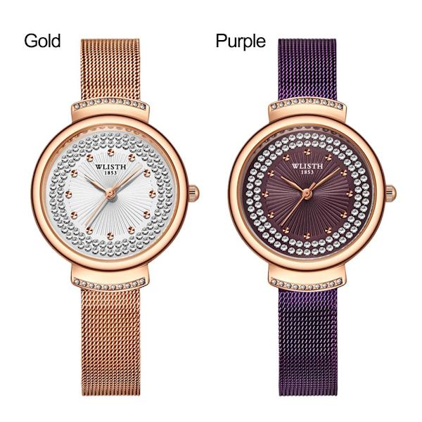 Naisten watch Quartz WristWatch PURPLE purple