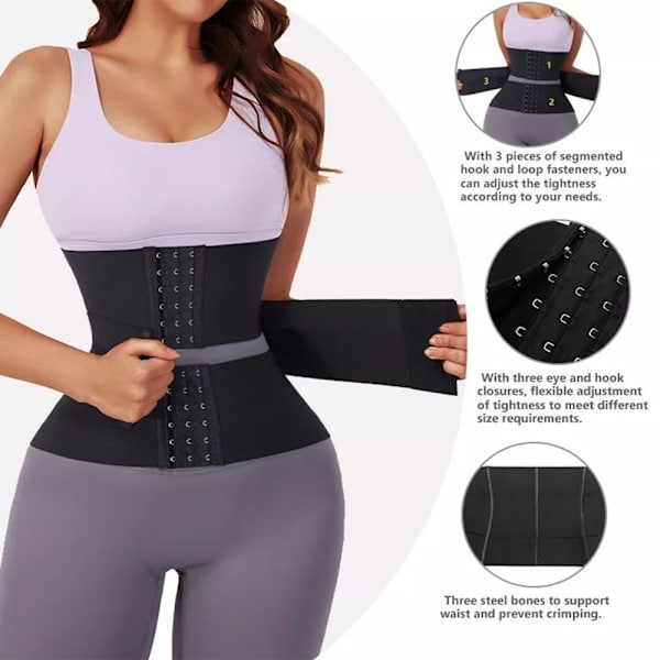 Kvinnor Bodysuit Waist trainer M M